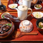 炭焼 うな富士 - 肝入り上ひつまぶし