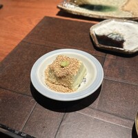 鳥さと 別邸 - 枝豆胡麻豆腐