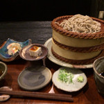 手挽きそば 一心 - お昼の天ざる☆