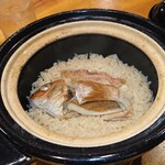 海の幸 鯛や - 鯛の釜めし