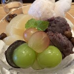 和菓子菓寮ocobo - あんみつ