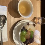 和菓子菓寮ocobo - あんみつ