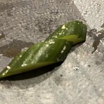 SUSHITOKYOTEN、 - きゅうりの粕漬け