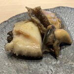 SUSHITOKYOTEN、 - 煮アワビ