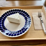 トラスホーム カフェ - チーズケーキ　400円