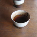 Narutoya Pura Sutenzo - お冷やではなくお茶が出されました