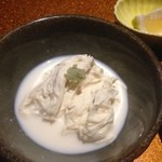 旬房まんぷく - アクセントにわさび和えが