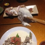 旬房まんぷく - 頬肉も旨いな