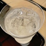 菊乃井 - 芋焼酎 富乃宝山ソーダ割り