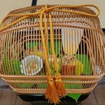 菊乃井 - 鈴虫籠に入った八寸