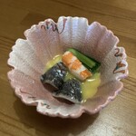 割烹　若鮨 - 秋刀魚の酢味噌和え