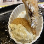 ブロンコビリー - 肉厚とろアジフライ