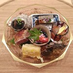 日本料理 新茶家 - 彩り8品