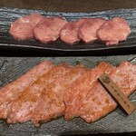 焼肉ハウス大将軍 - 上タン塩、トモサンカク