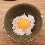 日本料理 新茶家 - ご飯はいろんなバリエーションで楽しめます④　TKG