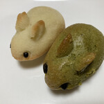 Couleur - 焼きたてのうさぎちゃんたちからプレーンと抹茶を連れて帰りました