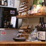 旬彩　みやび - 厨房の包丁等