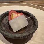 温石 - ◆蜂蜜とレモンのくずシャリ
      フルーツトマト