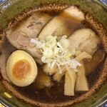 福屋 - 私が注文の「ダブルチャーシュー醤油」