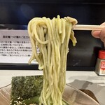 らぁめん 涼虎 - 涼麺抹茶白玉冷やし