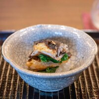 鎌倉 北じま - 2025.9 骨を抜いた相模川産天然鮎と地物ツルムラサキご飯