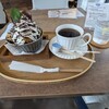 cafe MAREA - チョコソースワッフルセット