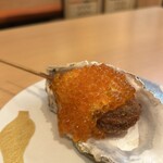 串カツあらた - 広島県産牡蠣イクラタルタル