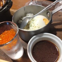 Seafood bar Ermitage 代々木店 - タルタルソースは自分で玉子を潰してお好みに