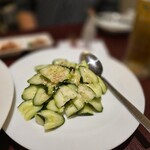 陳家私菜 - お口直しにも良かった。あっさりきゅうり