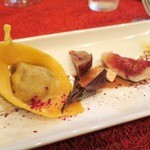 D'ORO - 14.10月 栗とフォアグラのラヴィオリ