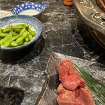 近江焼肉ホルモンすだく - 超厚切り牛タン