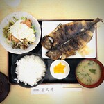 冨久井 - しまほっけの一夜干しとチキン南蛮　1,200円