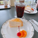 喫茶コスモス - ミルクレープも美味しい