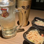 個室居酒屋 鶏十兵衛 - ハイボールとお通し