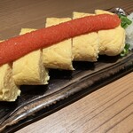 個室居酒屋 鶏十兵衛 - 明太出汁巻き