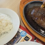ジョイフル - グランペッパーハンバーグとライス（家人A）