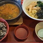 ジョイフル - めんたいつけ麺と明太子ご飯