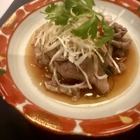 彬龍華 66 - 和牛のしゃぶしゃぶ醤油ソース