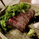 酒喰およべ - 備前黒毛和牛もも焼き