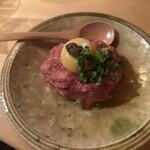 瀧ざわ ～円居～ - 馬のタルタルステーキ