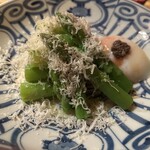 瀧ざわ ～円居～ - 黒トリュフオイル薫るアスパラ