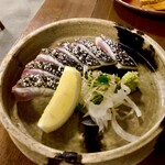 酒喰およべ - さわらの塩炙り