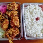 あじよし - 料理写真:からあげ弁当￥650