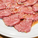 炭火焼肉ホルモンさわいし - 正肉3種
