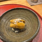 天ぷら もっこす - ウニの細巻き