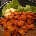 炭火焼き居酒屋 串道楽 - ナンコツ唐揚げ495円✨カレー味でヤミツキなる♡