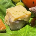 銀座 しのはら - 小芋の石垣豆腐（玉子豆腐）