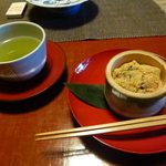 俵屋旅館 - ウェルカムわらび餅