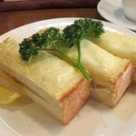 安田珈琲店 - ハムチーズトースト