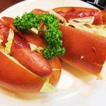 安田珈琲店 - 特製タレの ホットドック